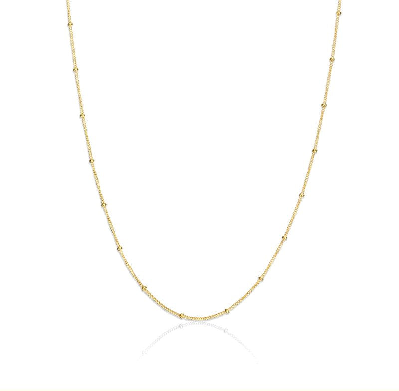 Scarlett - Satellite 10K Yellow Gold Satellite Chain