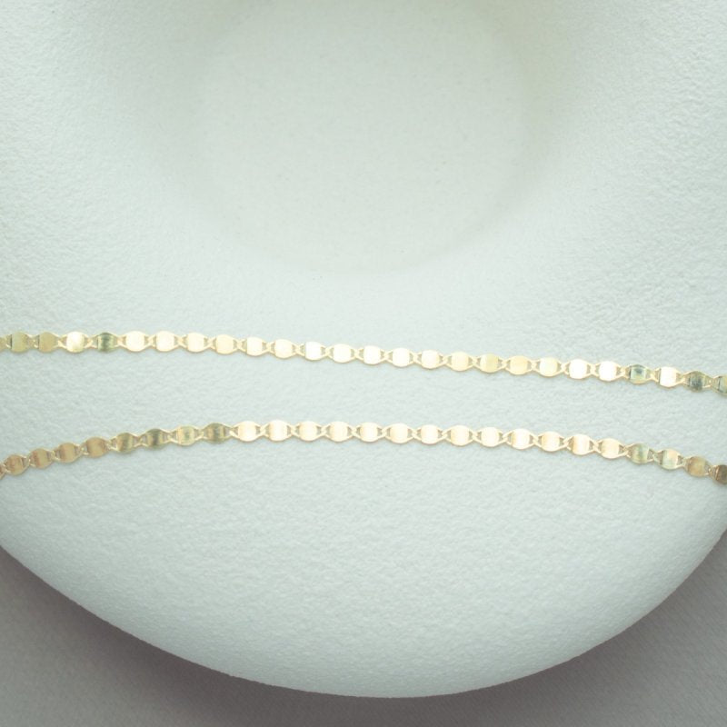 Valerie - 10K Yellow Gold Valentino Chain Bracelet