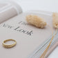 Juliette 10K Yellow Gold Thin Croissant Ring