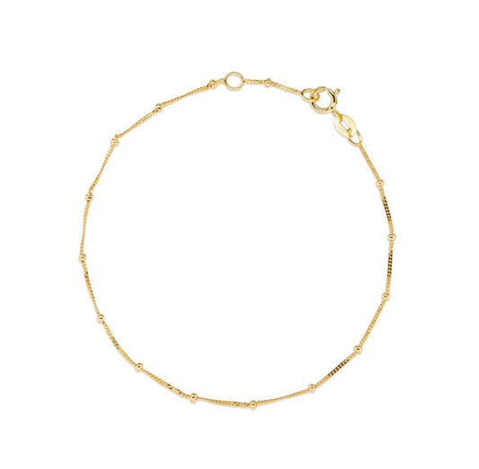 Scarlett - Satellite 10k Gold Bracelet