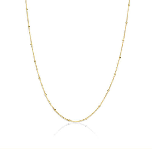 Scarlett - Satellite 10K Yellow Gold Satellite Chain