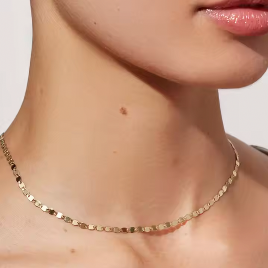 Valerie - Valentino 10k Chain Necklace