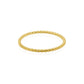 Anneliese 10k Gold Rope Ring