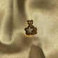 Mother of Pearl Flora Pendant 10k Gold