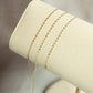 Valerie - 10K Yellow Gold Valentino Chain Bracelet